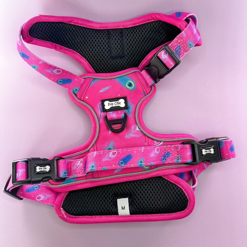 Peacock Power Tactical Dog Harness