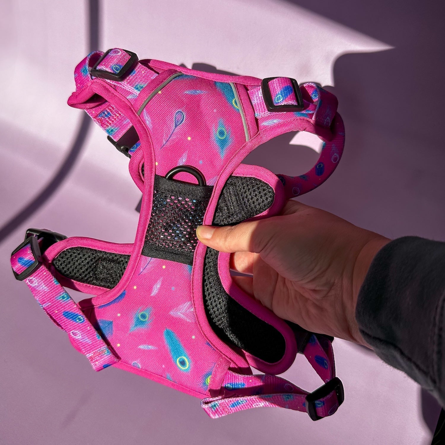 Peacock Power Tactical Dog Harness