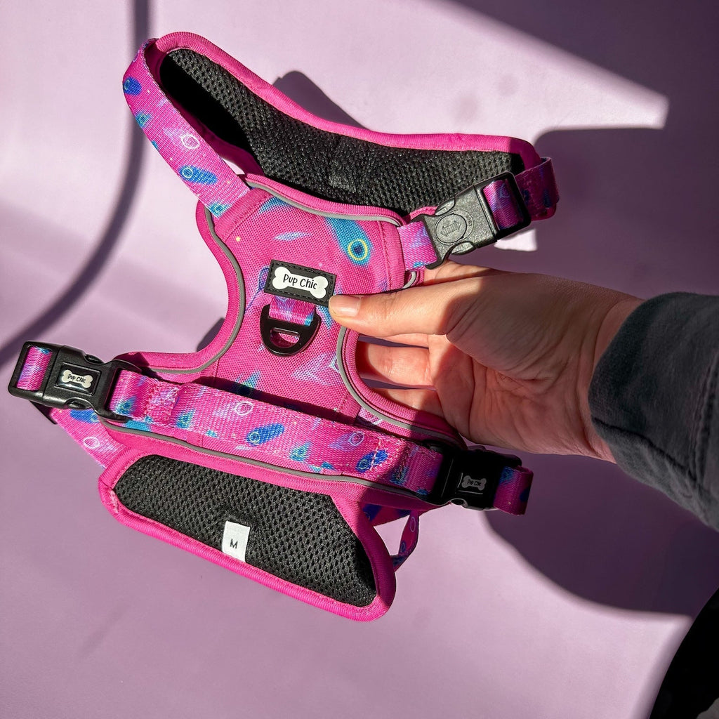 Peacock Power Tactical Dog Harness