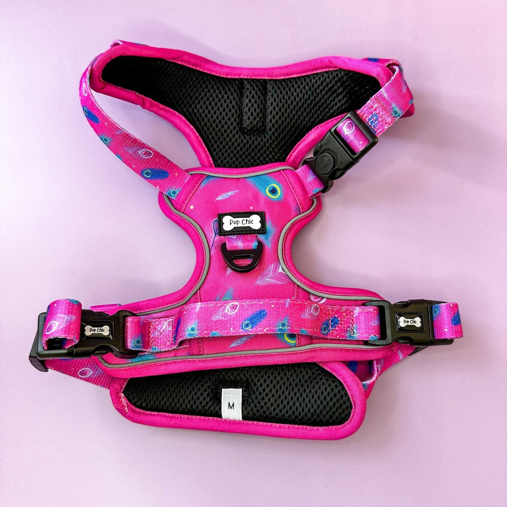 Peacock Power Tactical Dog Harness