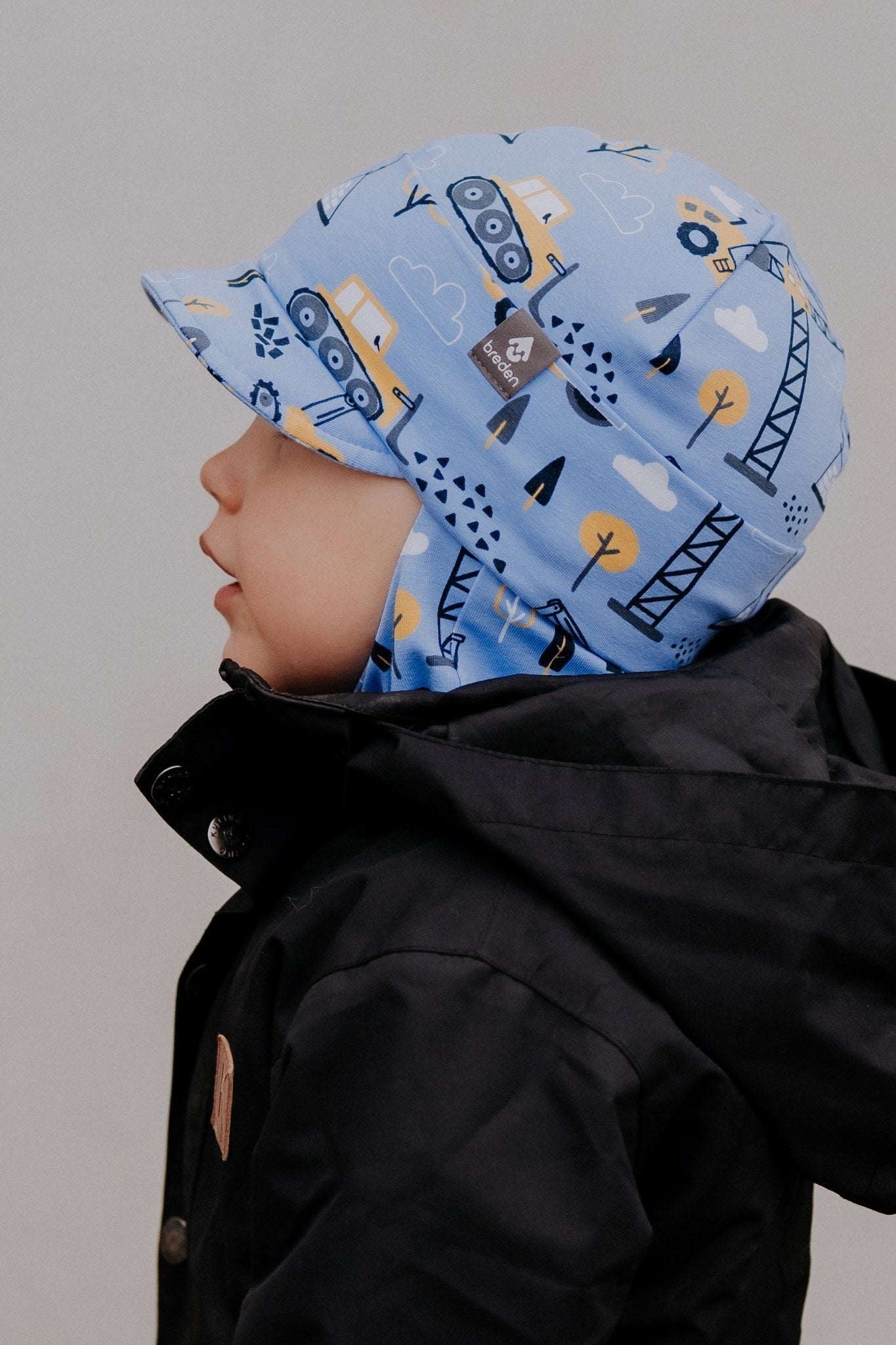BENT Double-Layered Cotton Jersey Balaclava - Versatile, Stylish & Protective Hat-Scarf Combo by Breden at www.brixbailey.com