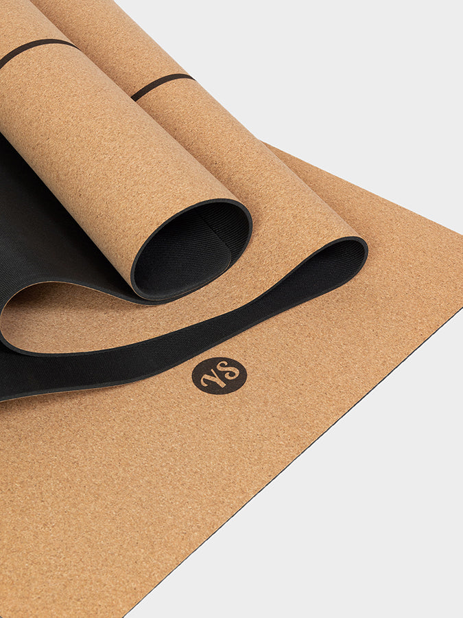 Cork Yoga Mat 4mm with Natural Rubber Backing
