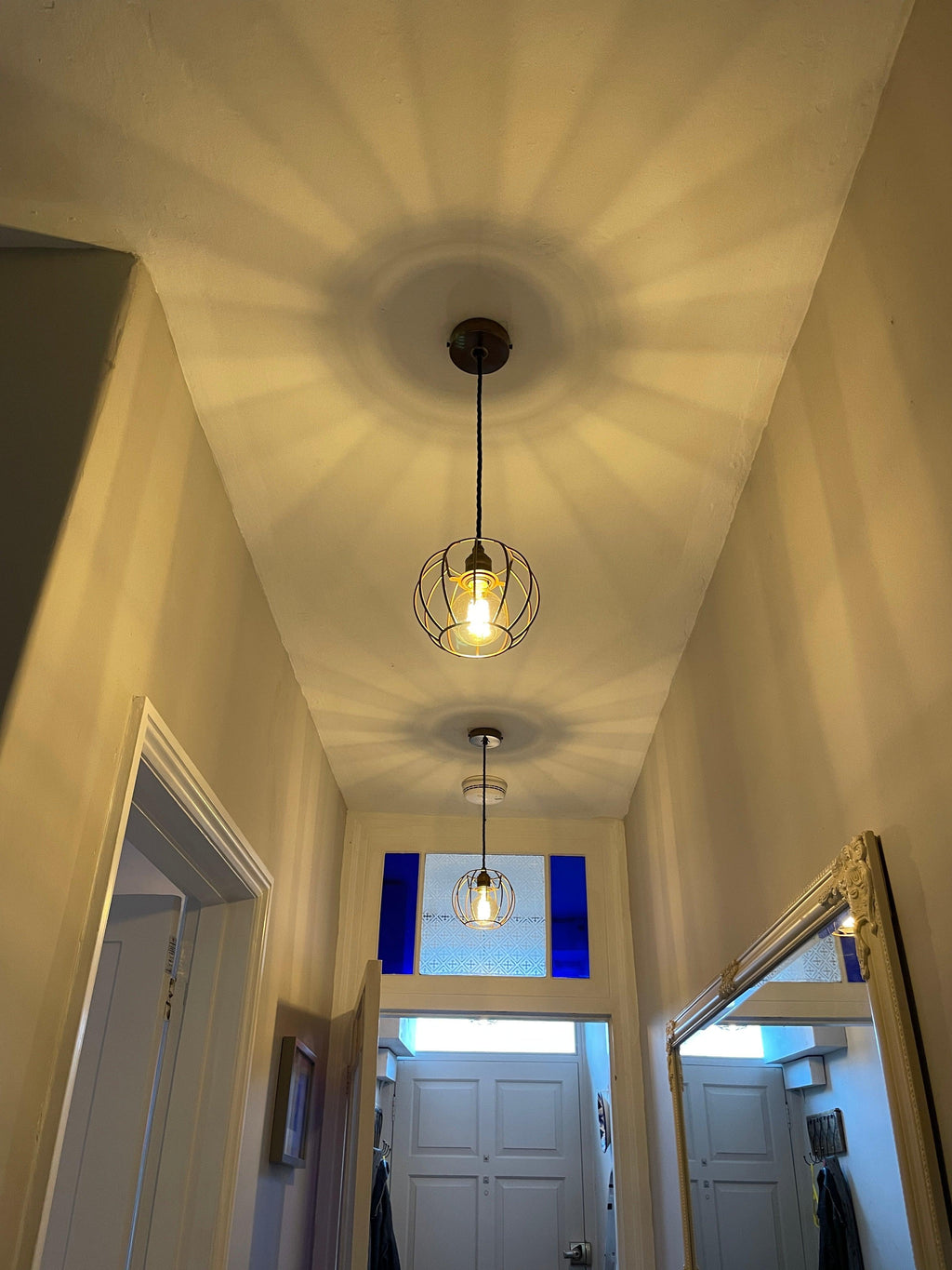 Handmade Pumpkin Cage Pendant Light