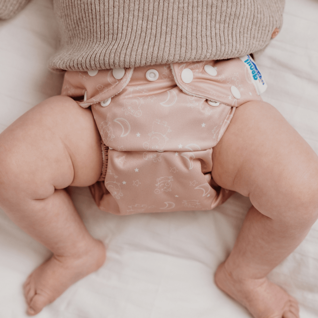 Peppa Pig One Size Reusable Cloth Nappy Moons and Stars