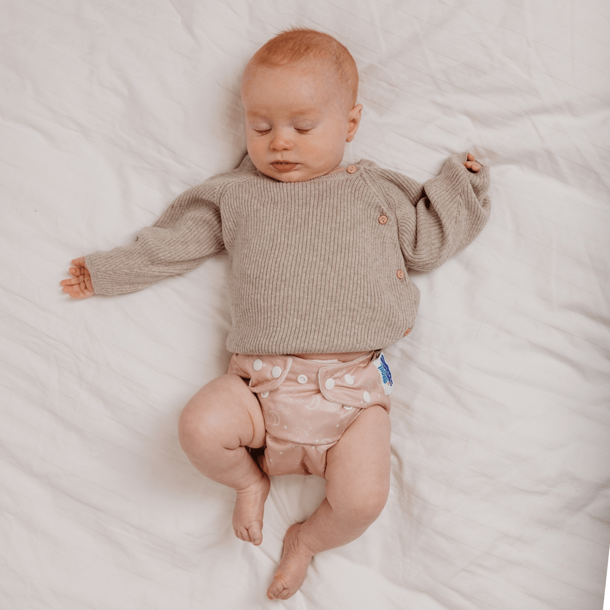 Peppa Pig One Size Reusable Cloth Nappy Moons and Stars