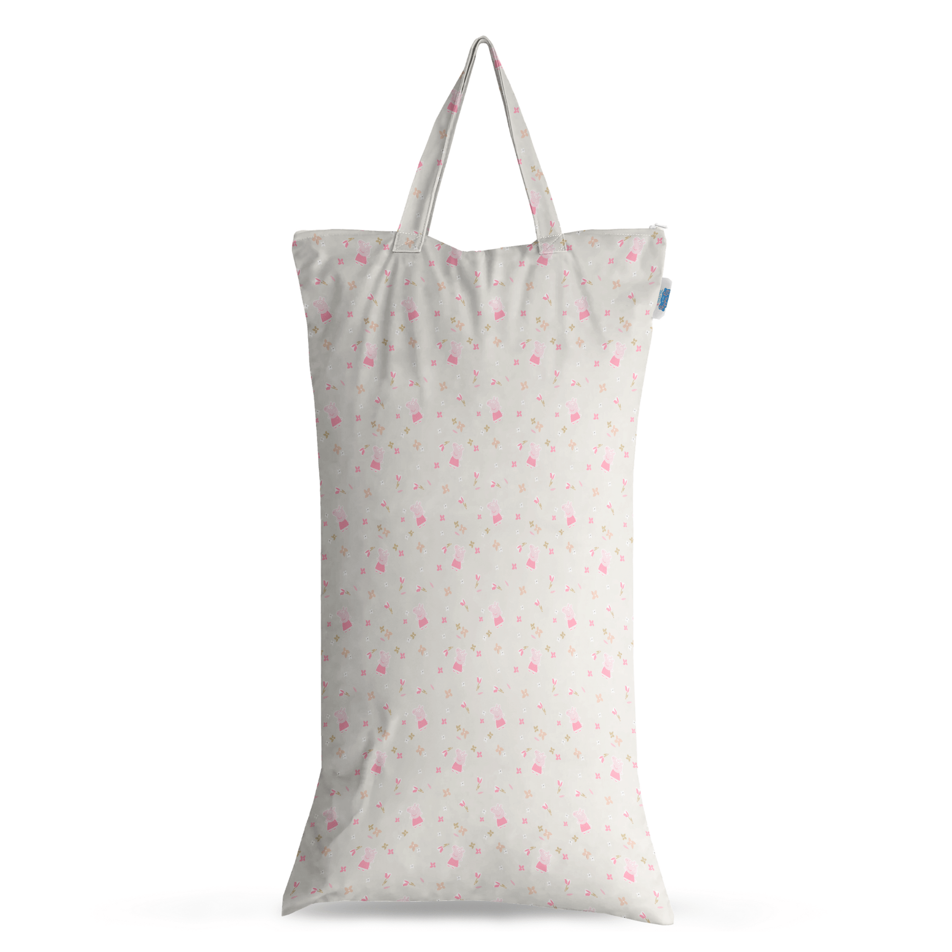 Peppa Pig XL Wet Bag Reusable Cloth Nappy Pail Floral