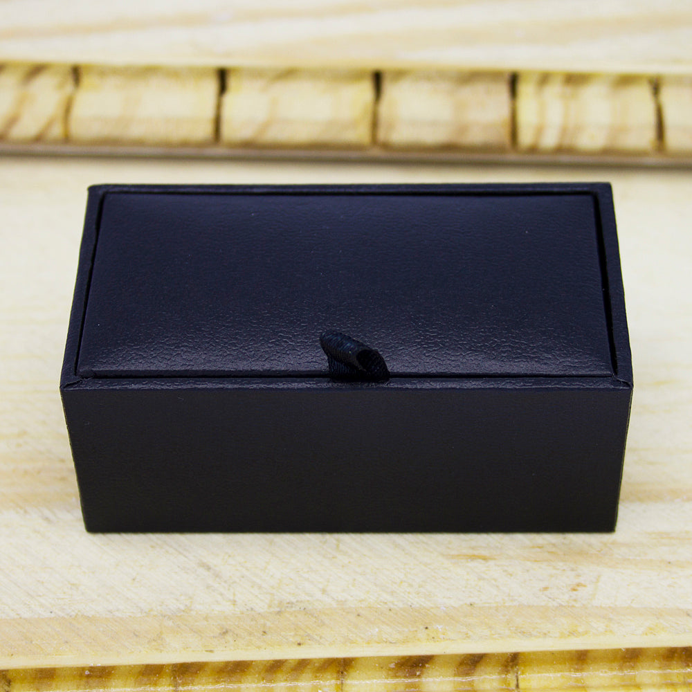 Personalised Gold Oval Cufflinks for Men