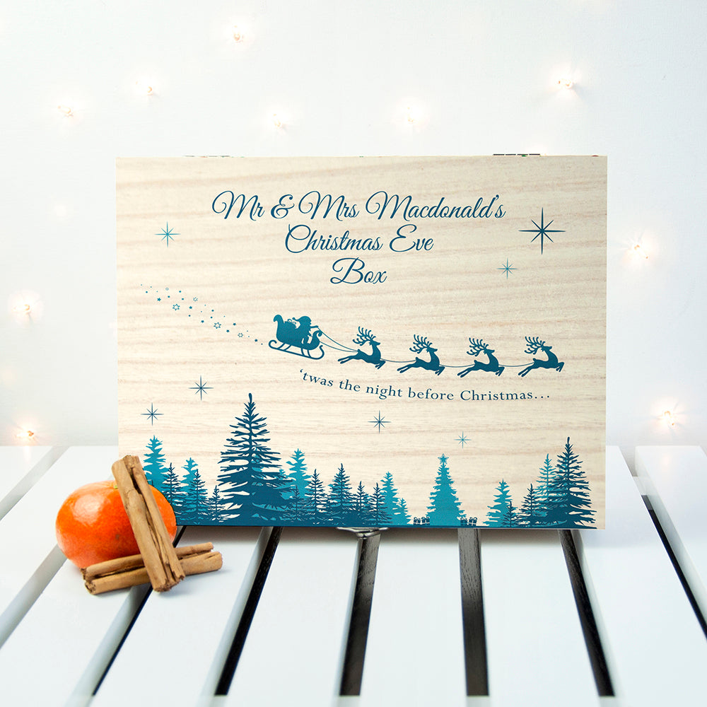 Personalised Twas The Night Before Christmas Box