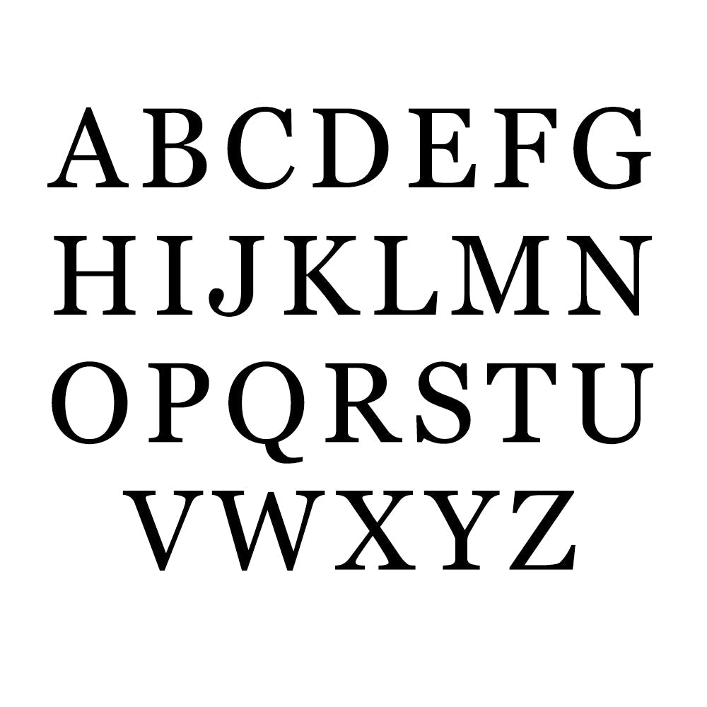 Monogrammed Rectangle Walnut Cufflinks