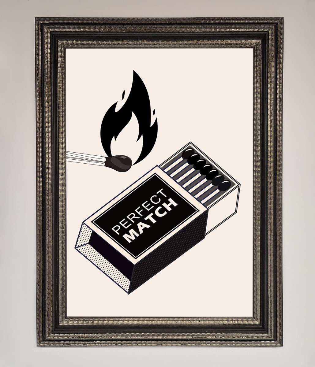 Perfect Match Framed Print