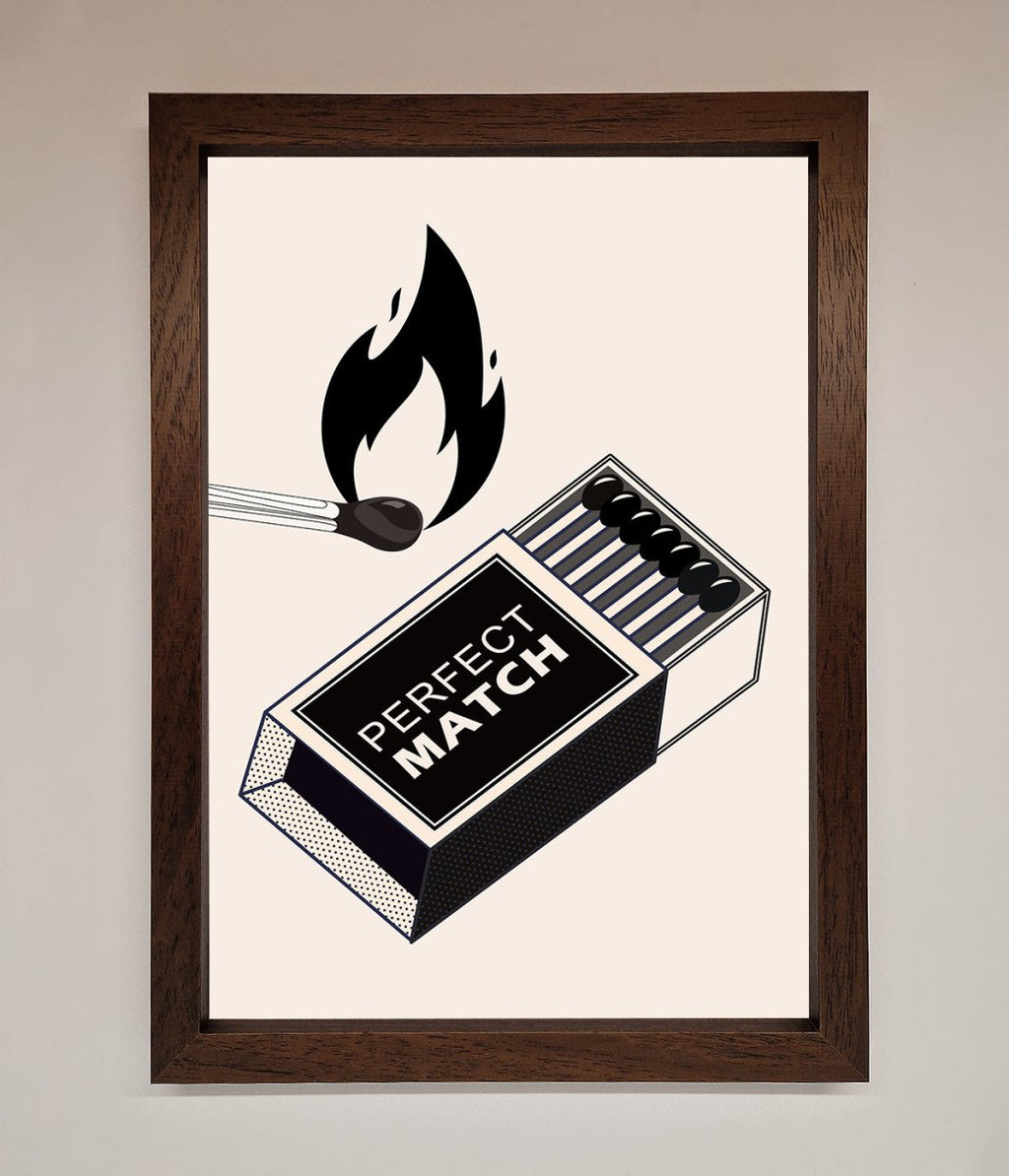 Perfect Match Framed Print