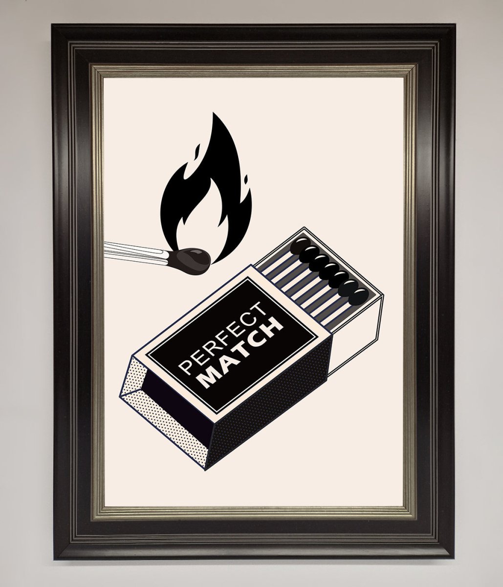 Perfect Match Framed Print