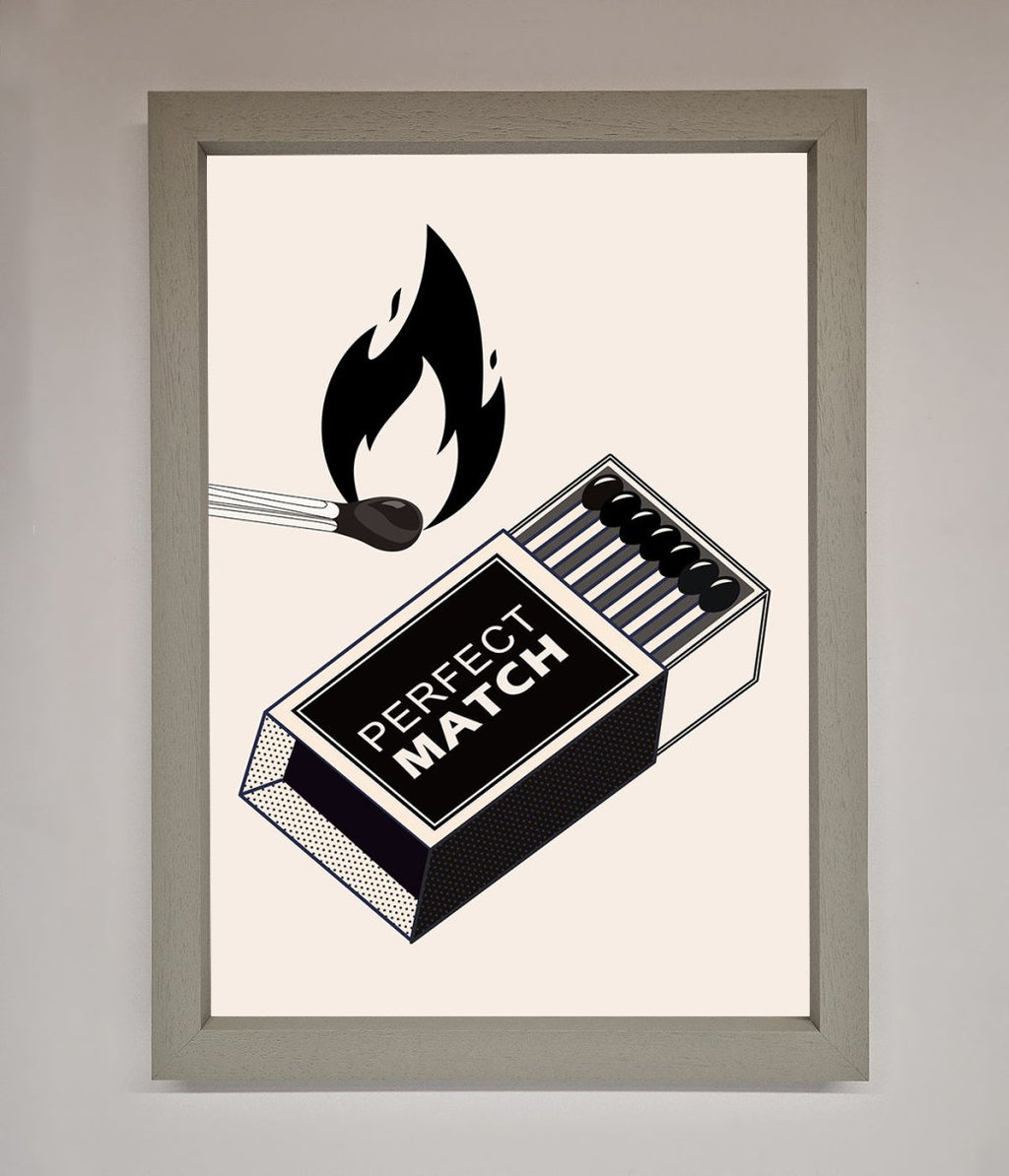 Perfect Match Framed Print