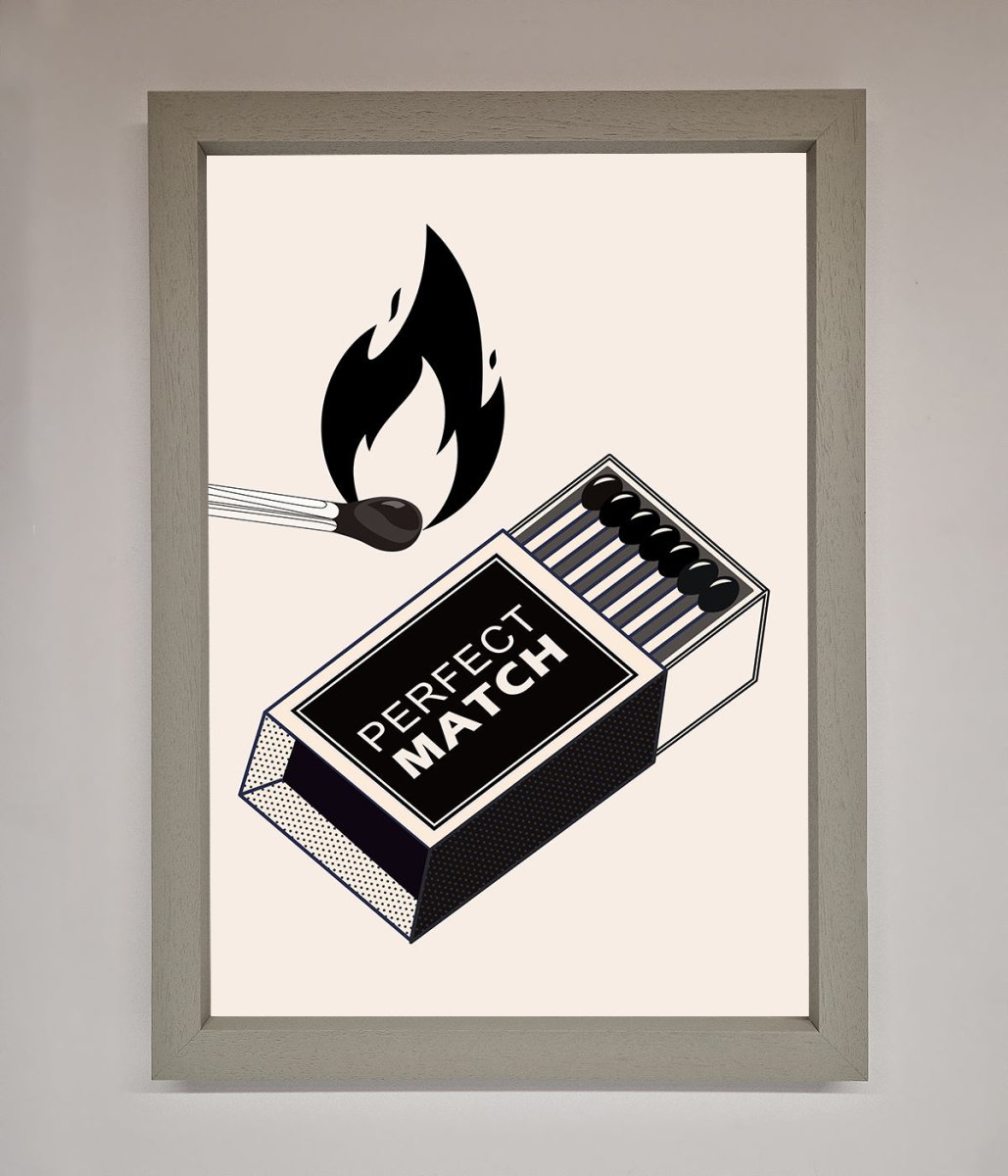 Perfect Match Framed Print