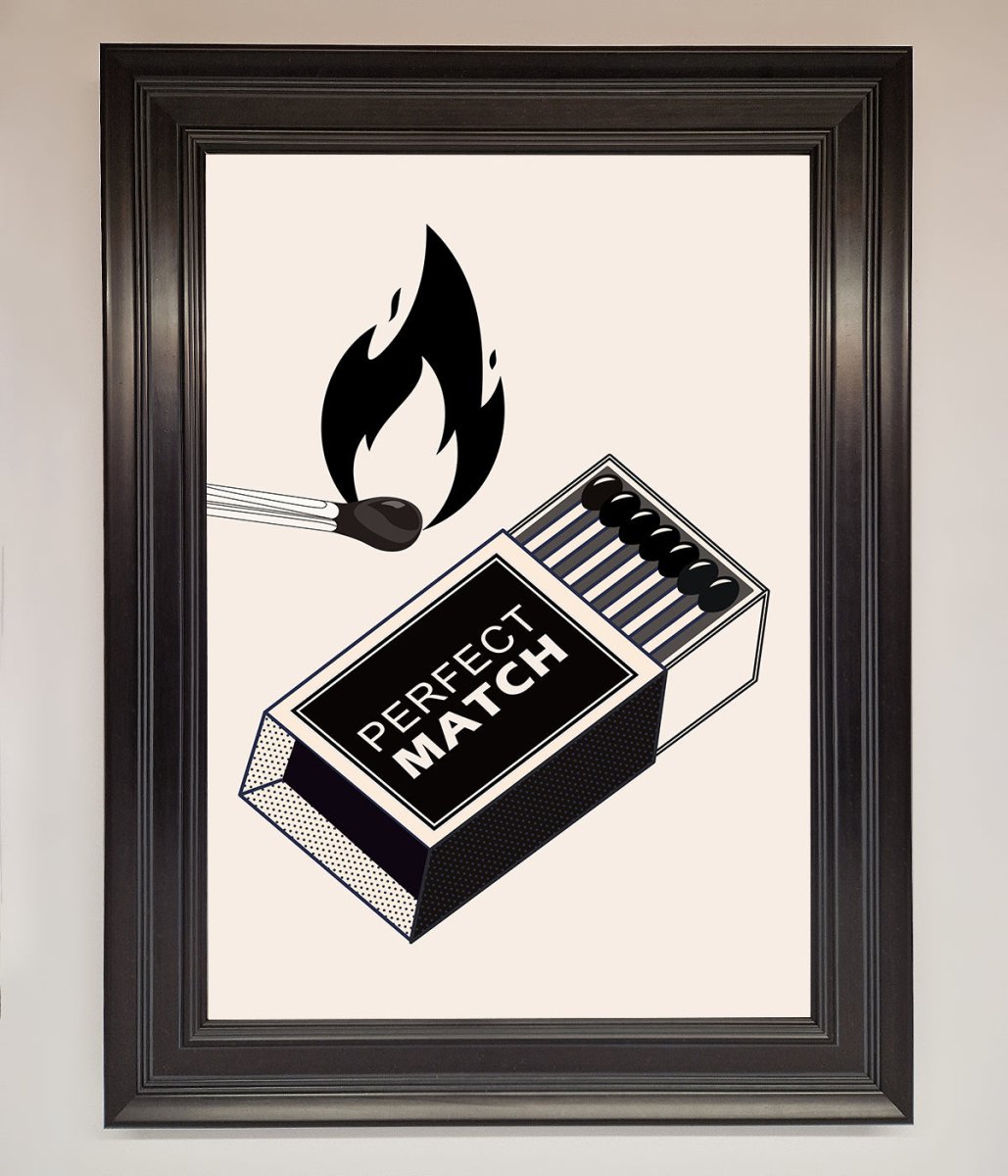 Perfect Match Framed Print