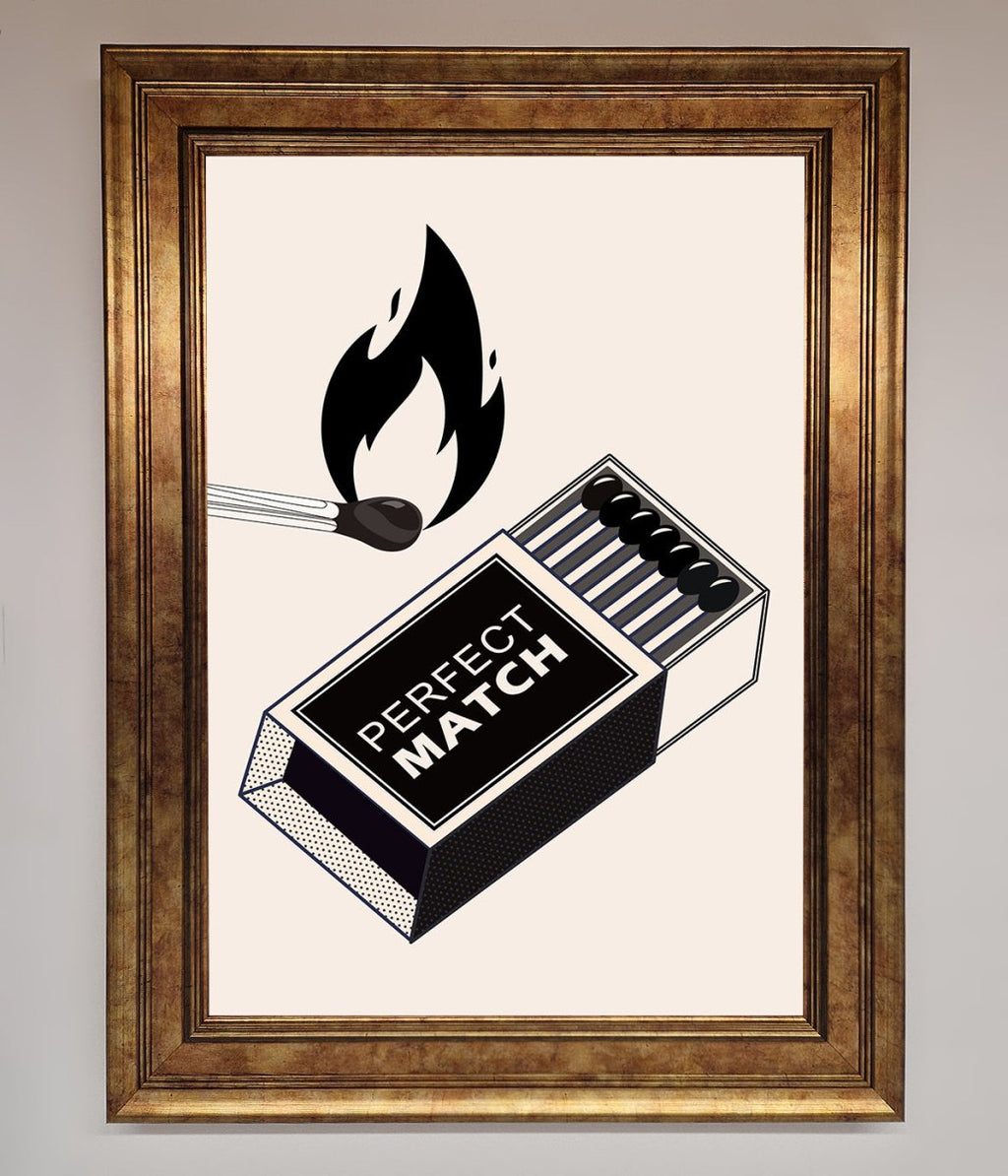 Perfect Match Framed Print