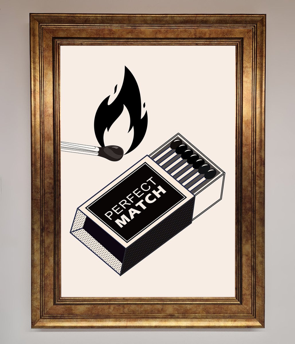 Perfect Match Framed Print