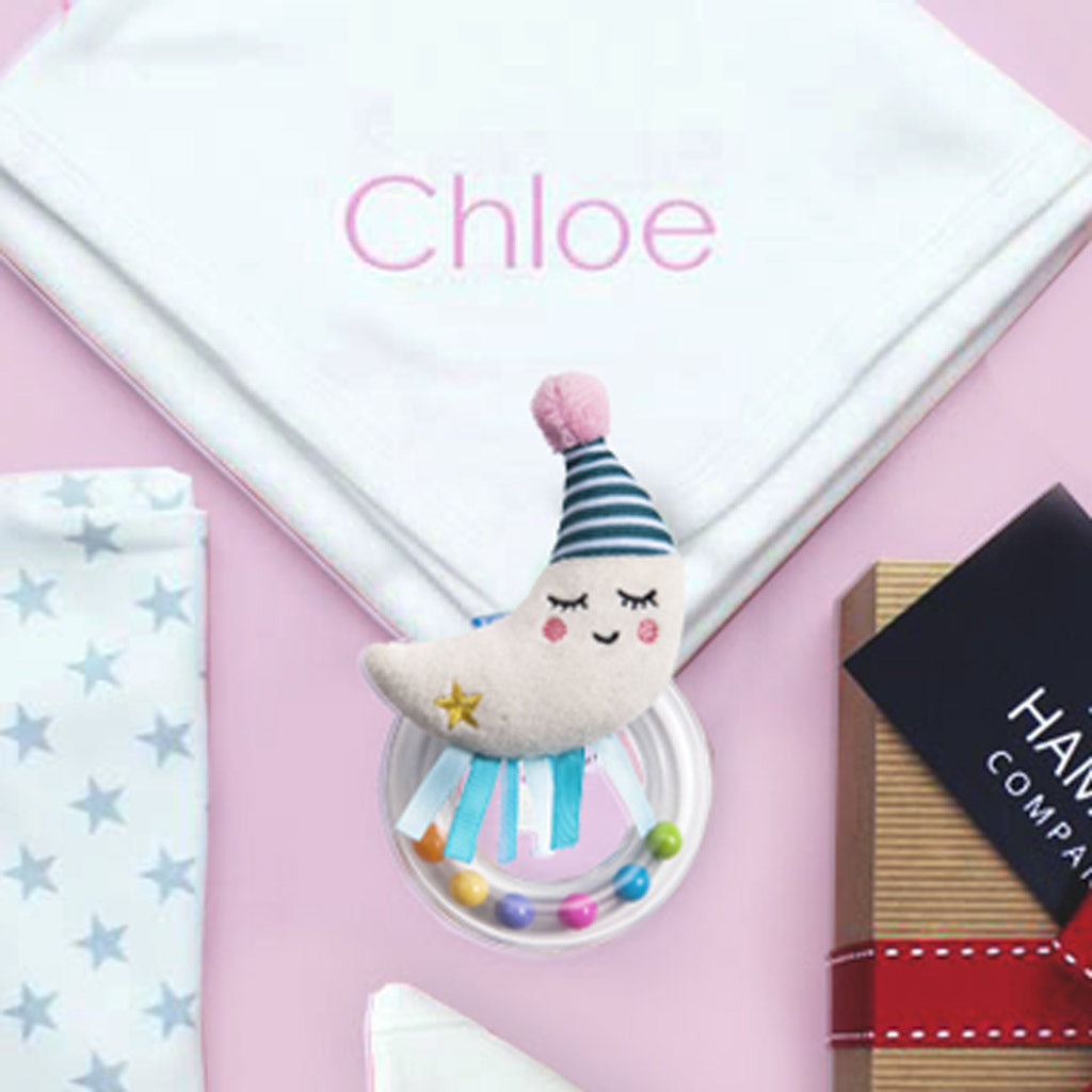 Personalised Baby Girl Gift Box Large