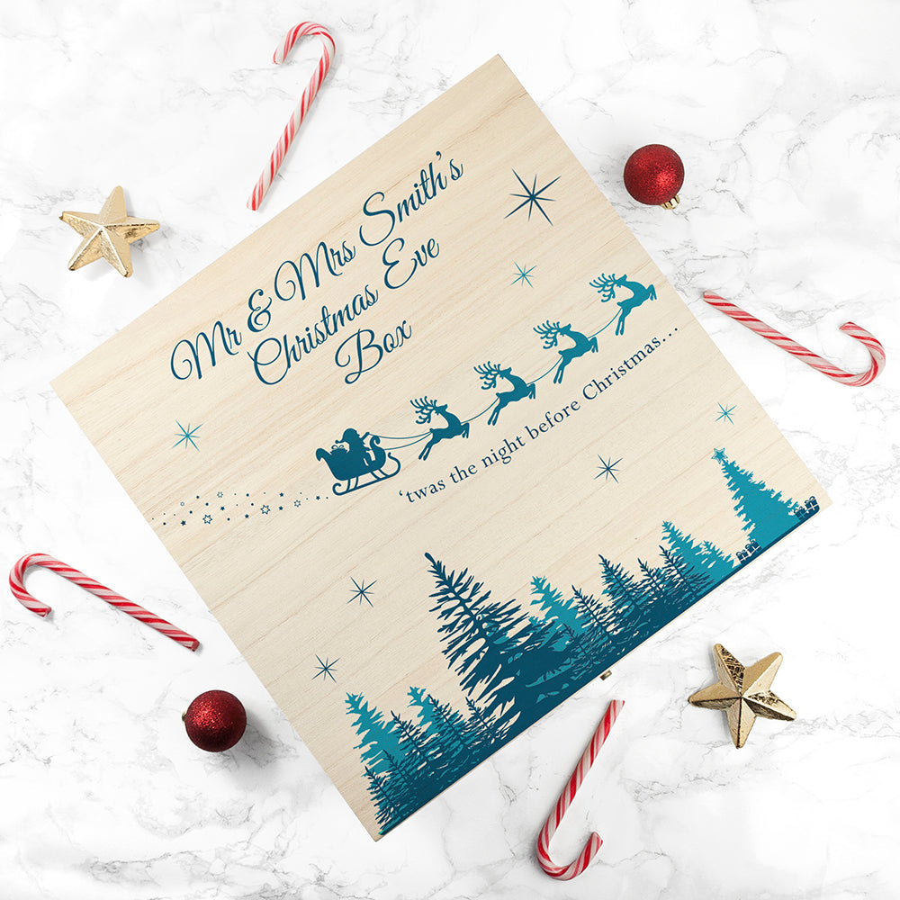 Personalised Twas The Night Before Christmas Box