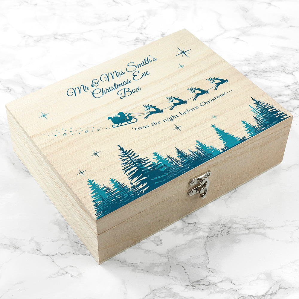 Personalised Twas The Night Before Christmas Box