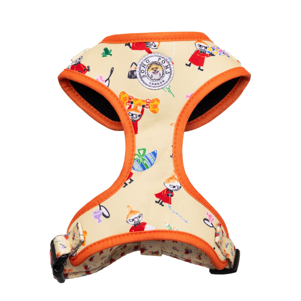 Yellow Sunrise Moomins Padded Dog Harness
