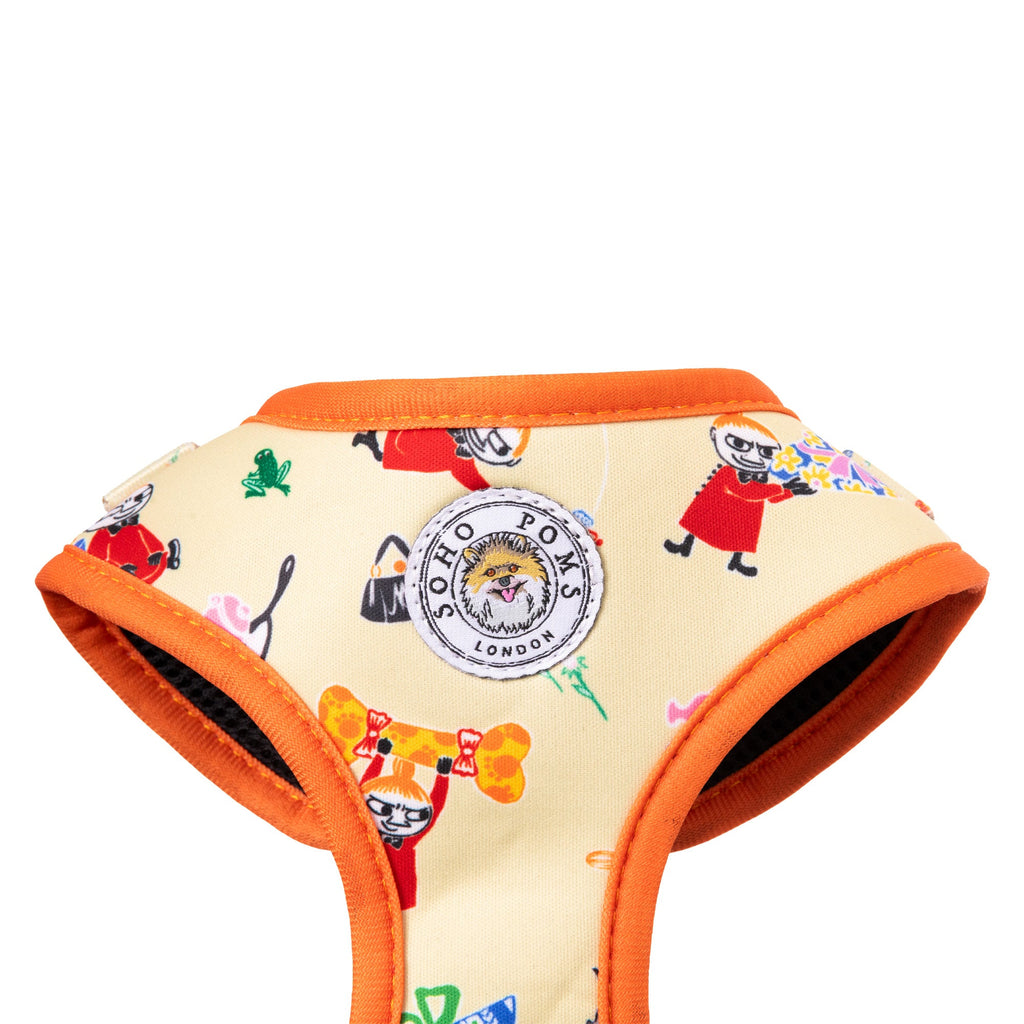 Yellow Sunrise Moomins Padded Dog Harness