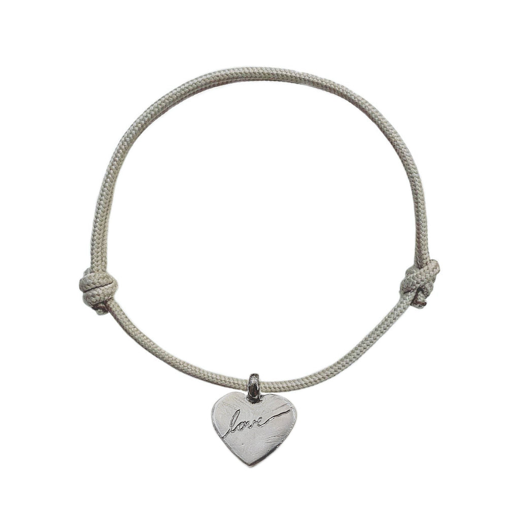 Love Rope Bracelet in Sterling Silver