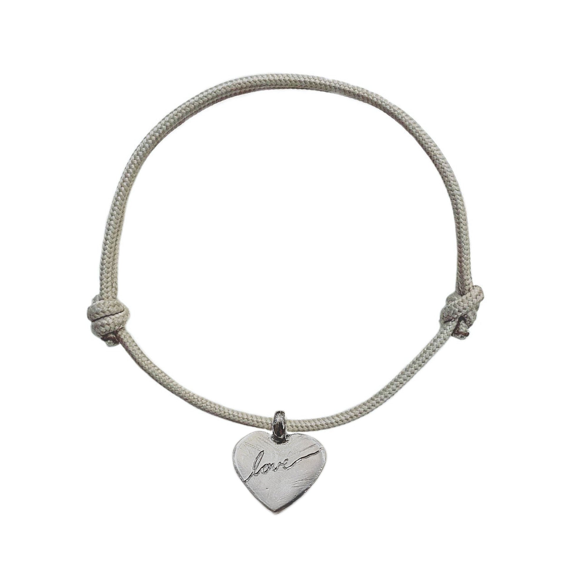 Love Rope Bracelet in Sterling Silver