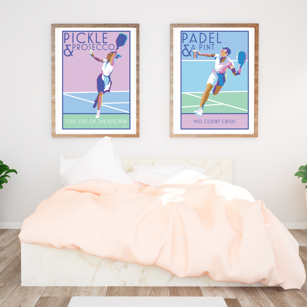 Padel and Pickle Print Bundle