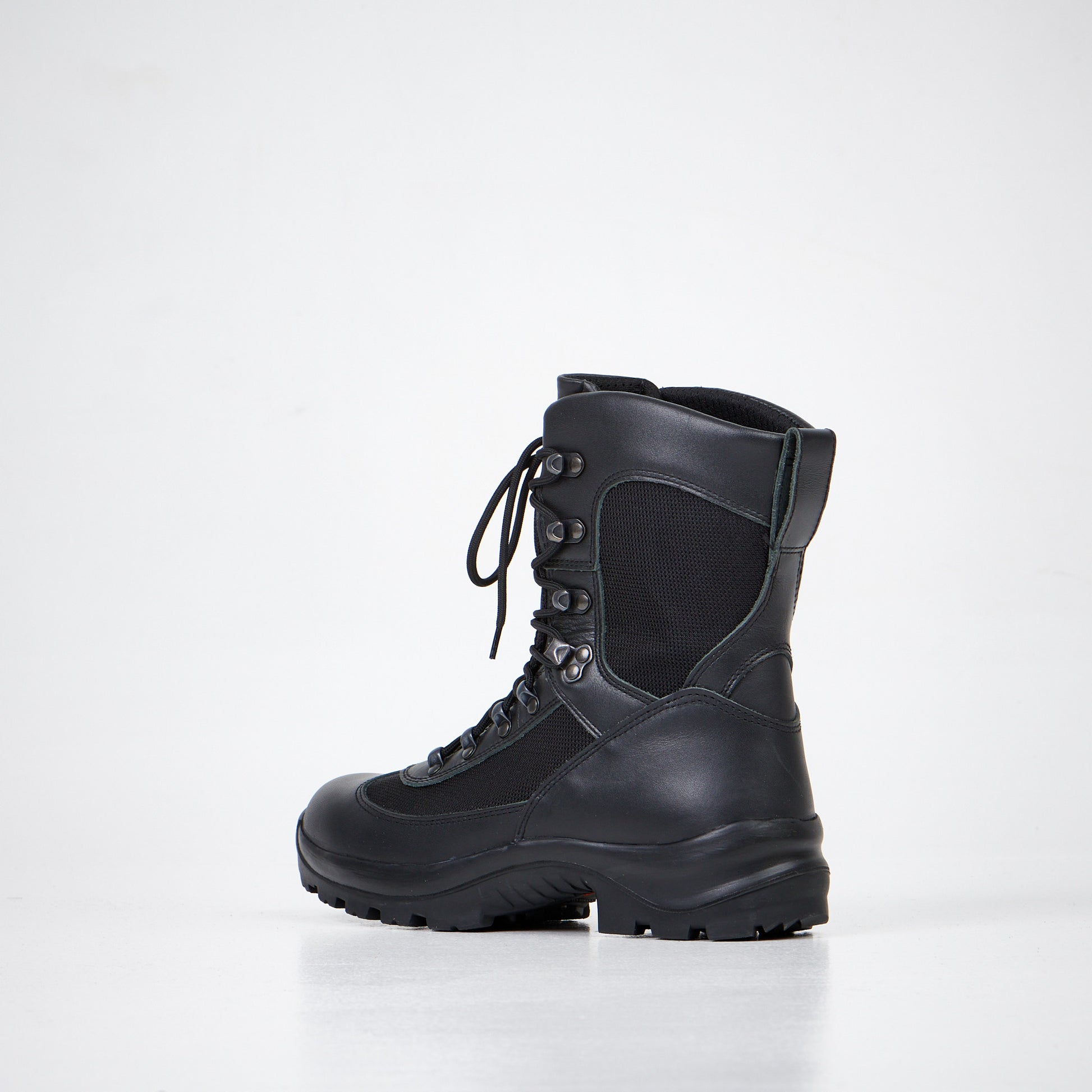 Conquer Any Terrain with the Waterproof Leather and Textile Military Boots 732 by Samelin at www.brixbailey.com