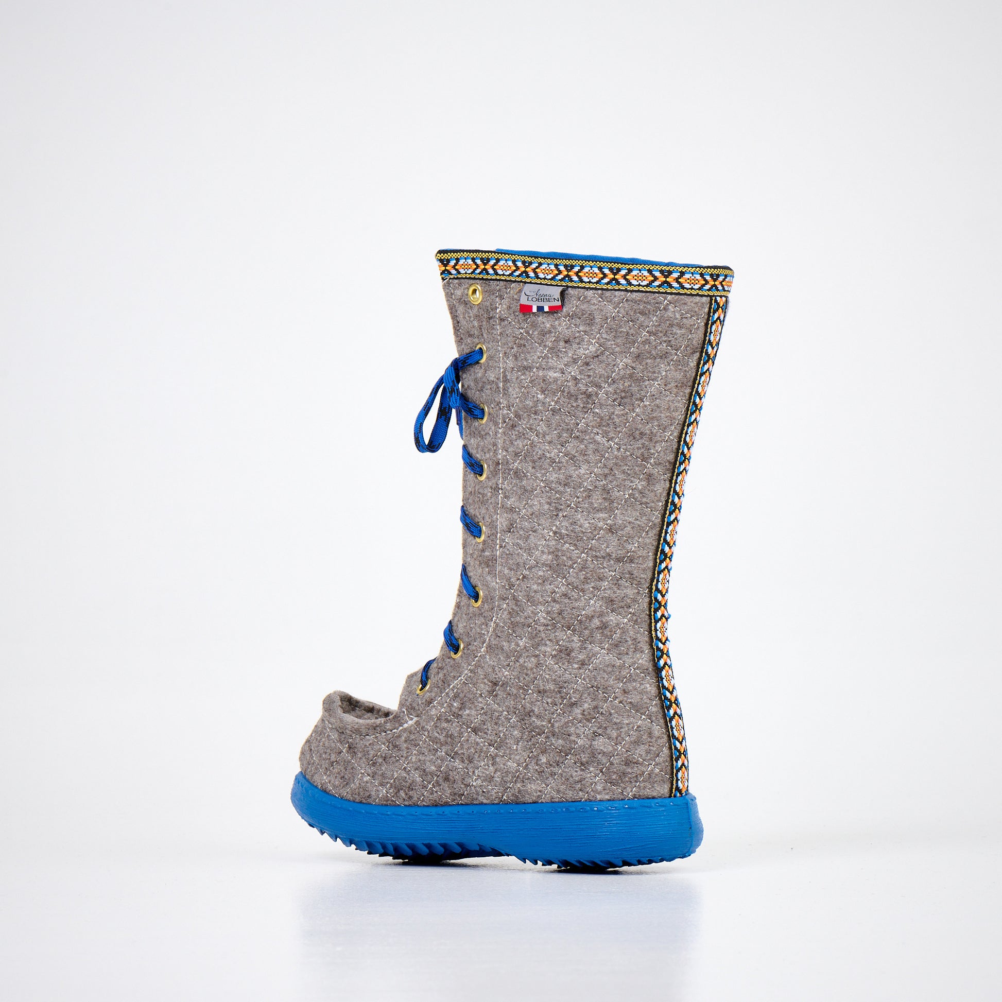 Norwegian Felted Wool Boots – Warm, Non-Slip & Lightweight by Nesna Lobben at www.brixbailey.com