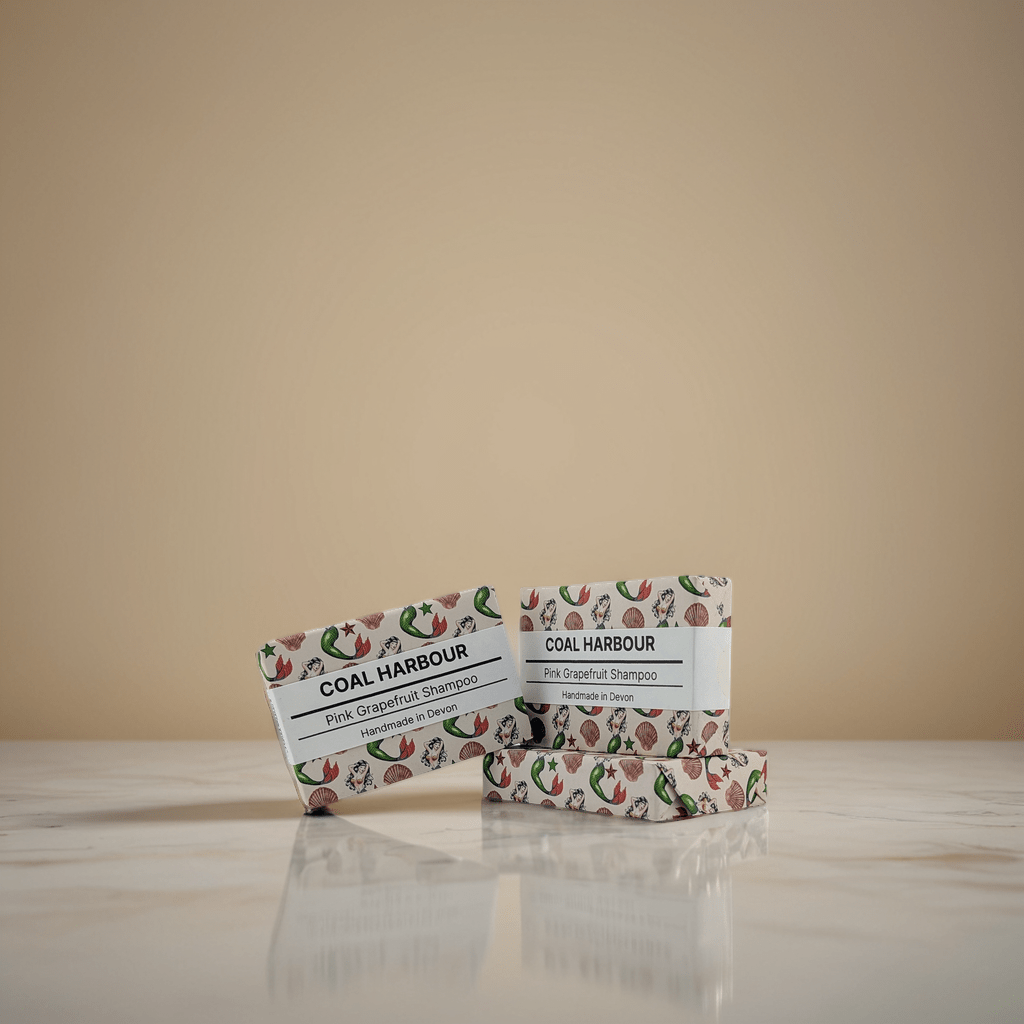 Pink Grapefruit Solid Shampoo Bar 100g