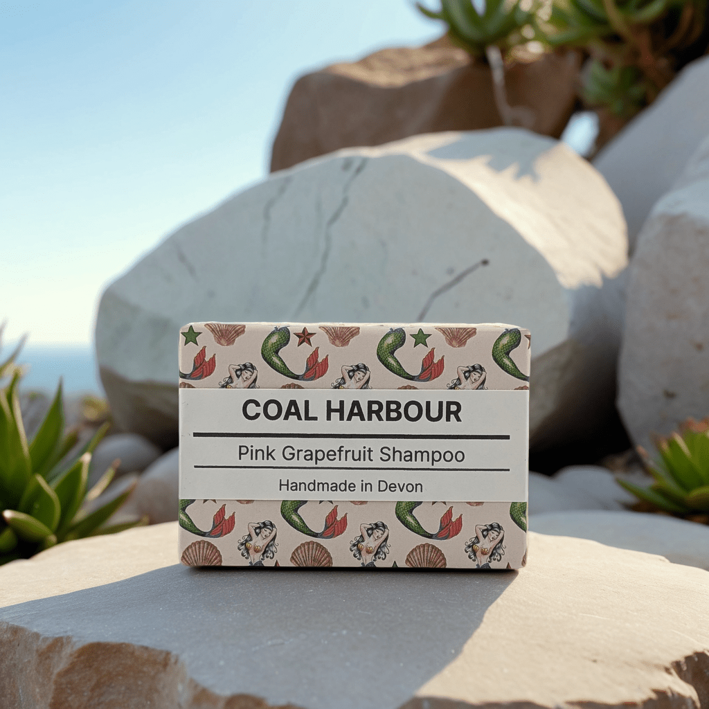 Pink Grapefruit Solid Shampoo Bar 100g