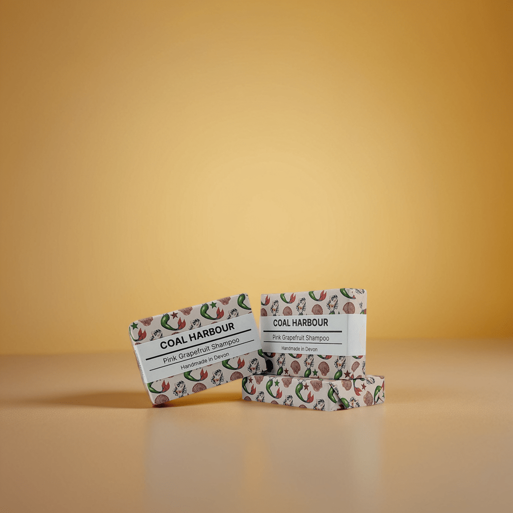 Pink Grapefruit Solid Shampoo Bar 100g