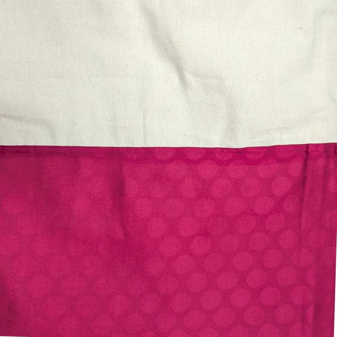 Upcycled Sari Cotton Tote Bag, Handmade in India