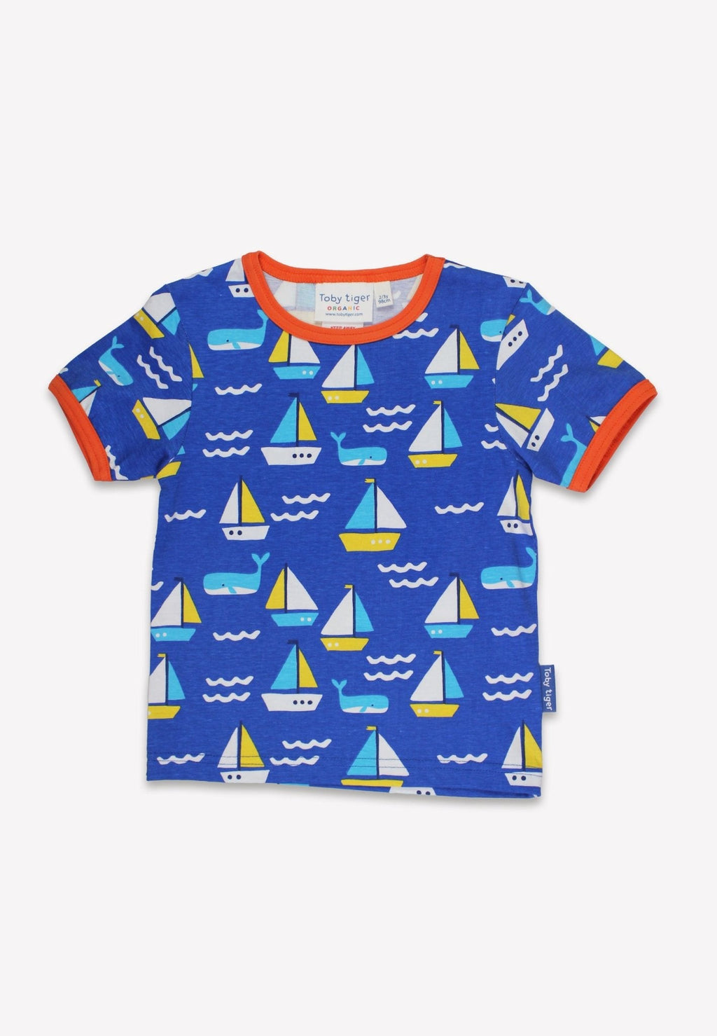 Organic St Ives Print Short Pyjamas for Kids