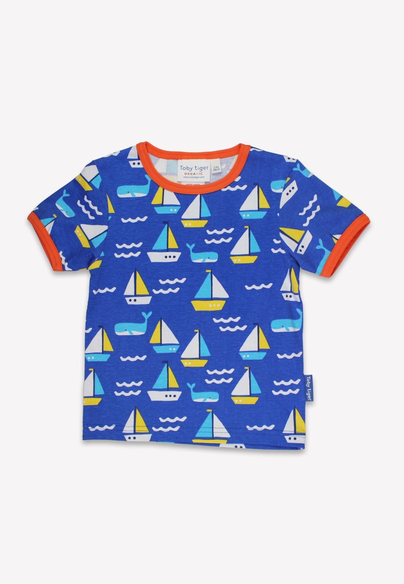 Organic St Ives Print Short Pyjamas for Kids