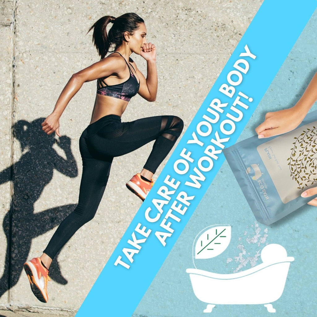 Plain Epsom Salt Bath Soak Pouch 500g and 1000g