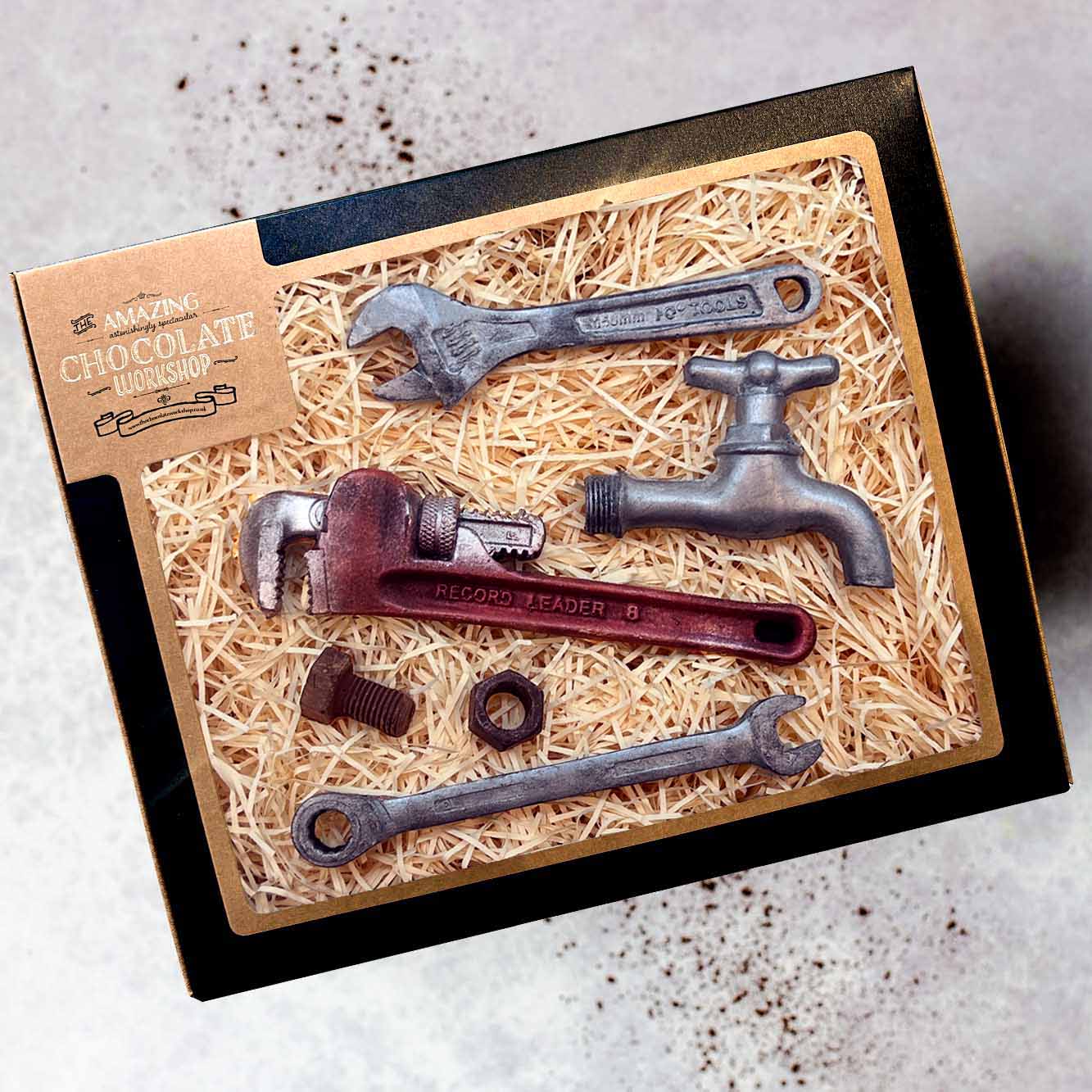 Plumber's Chocolate Gift Set with Tools