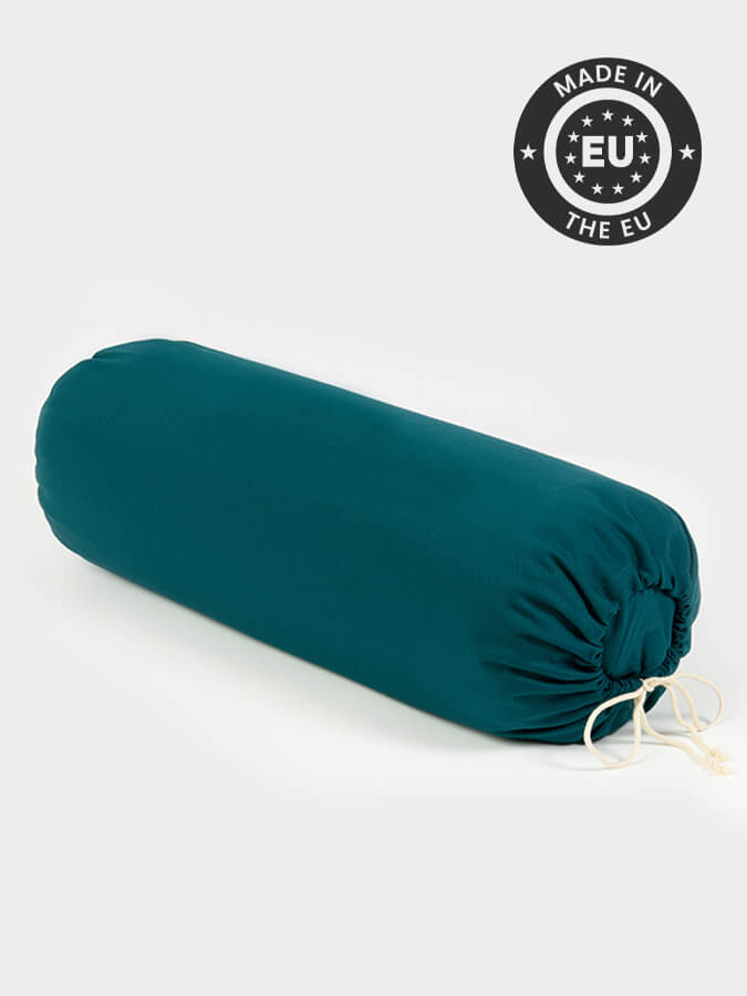 Organic Buckwheat Drawstring Bolster for Yoga
