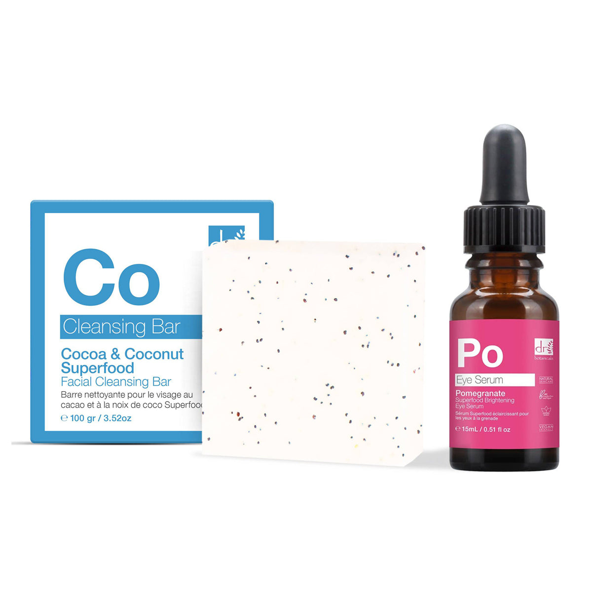Pomegranate Cocoa and Coconut Brightening Kit