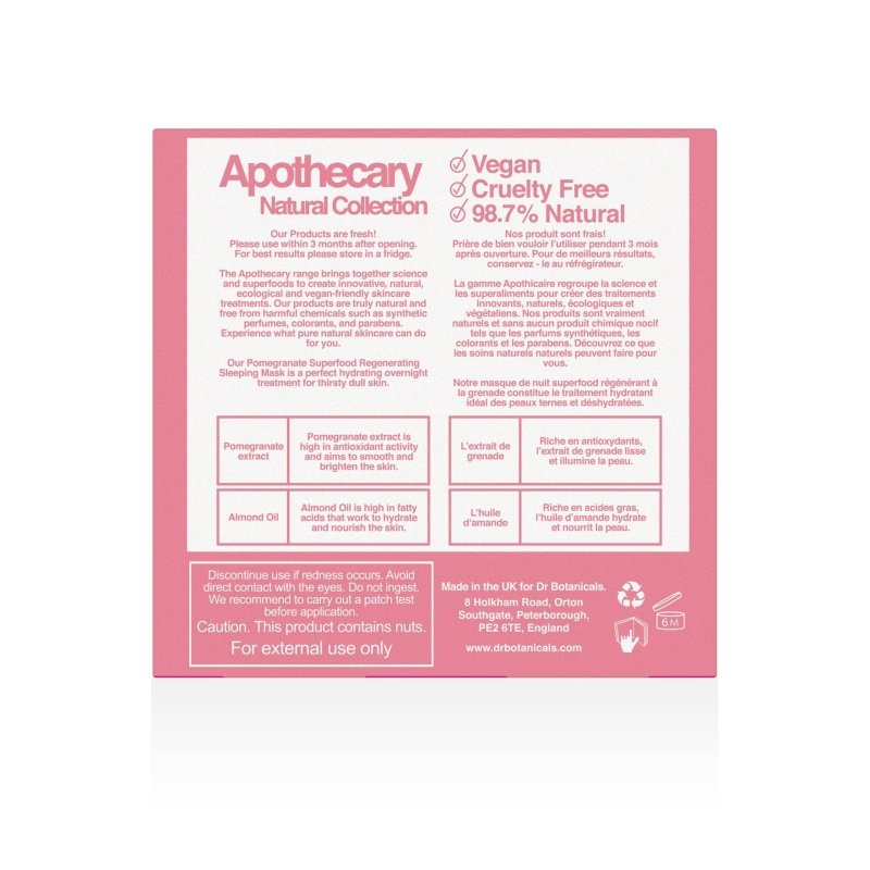 Pomegranate Superfood Regenerating Sleeping Mask 60ml