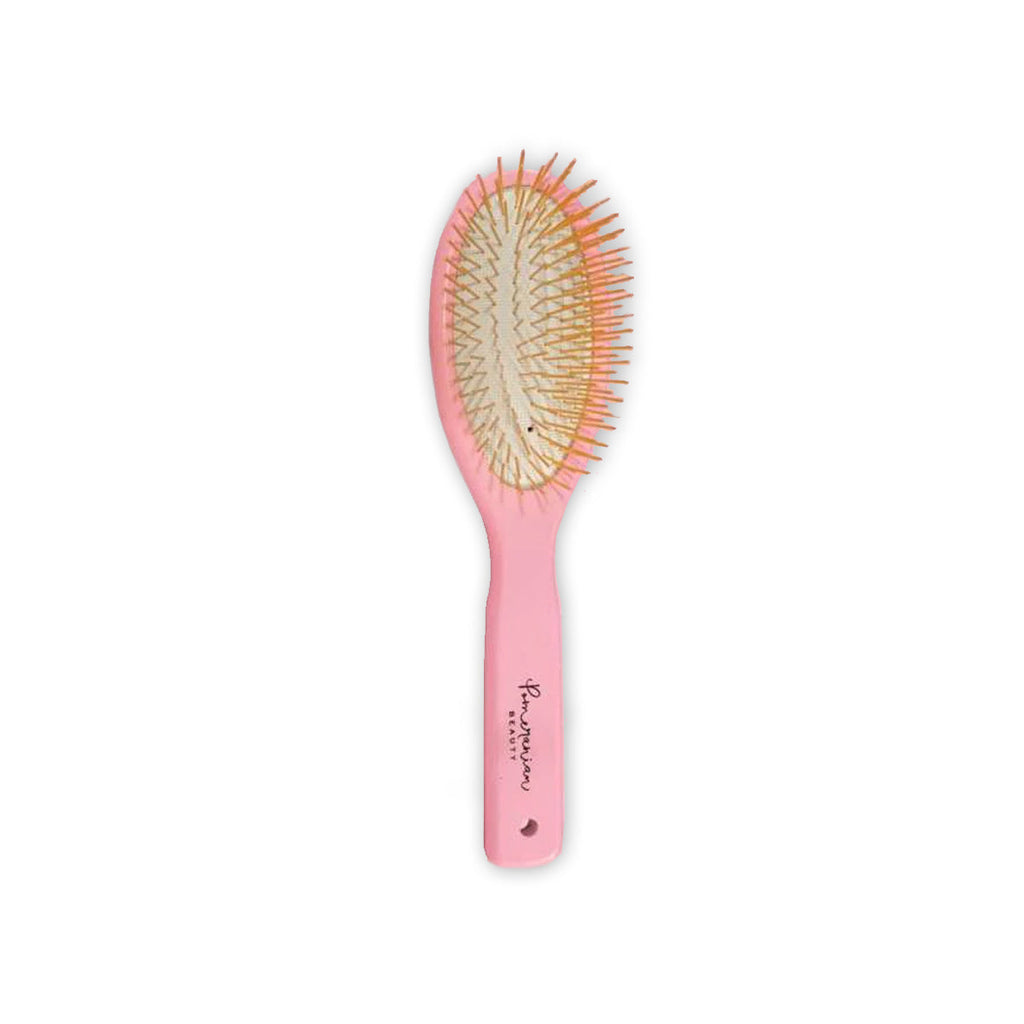 Rose Gold Pomeranian Grooming Brush