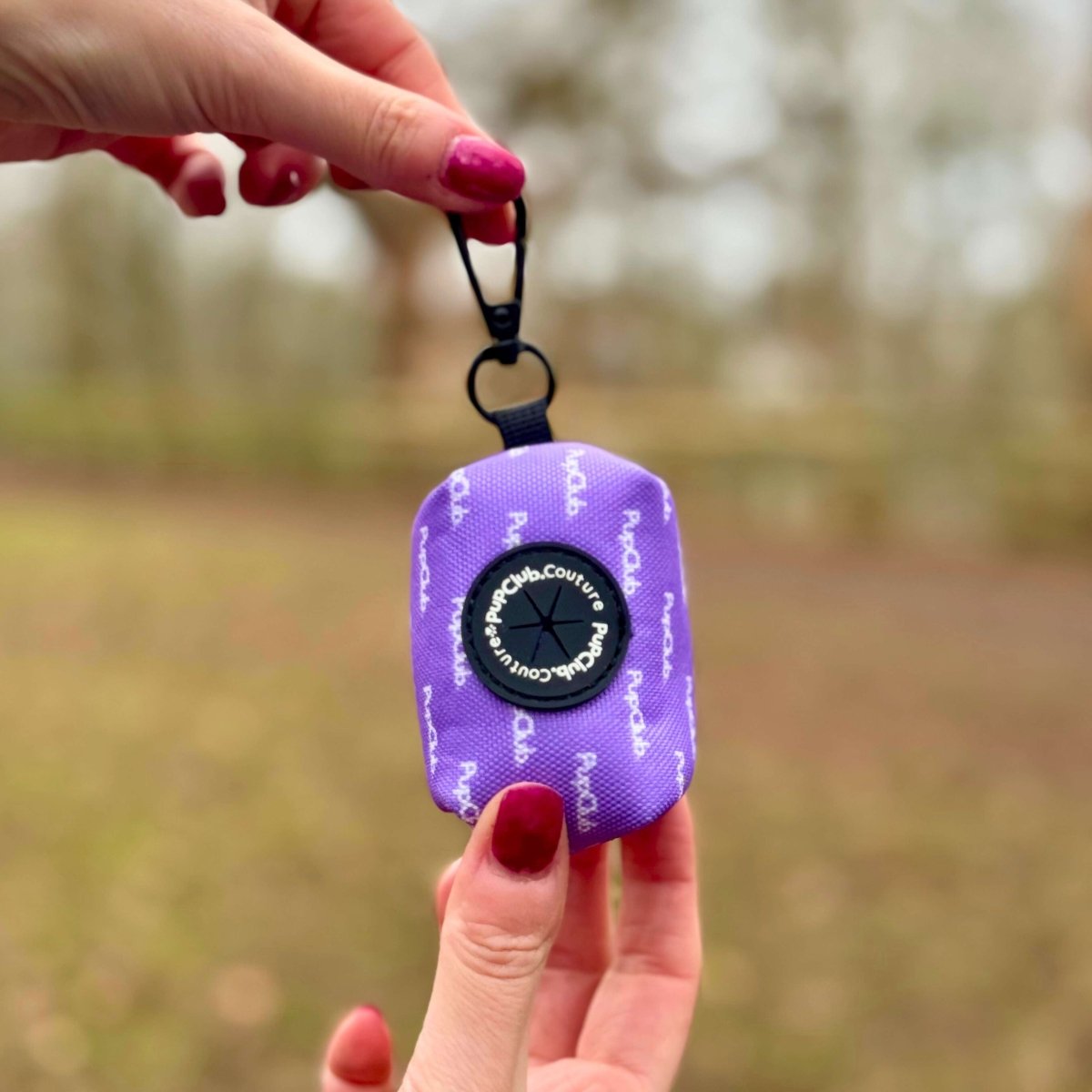 Lilac Blush Poo Bag Holder