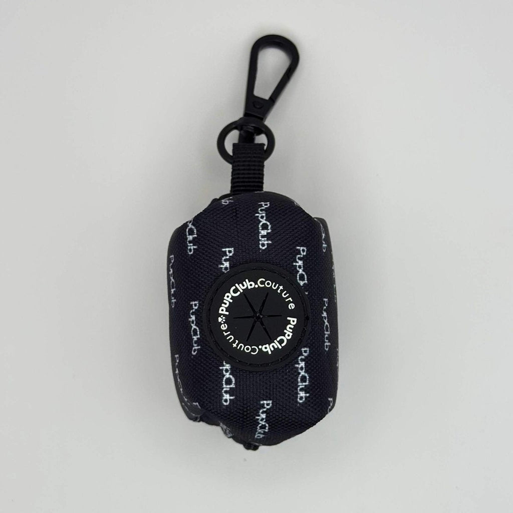 Midnight Black Poo Bag Holder