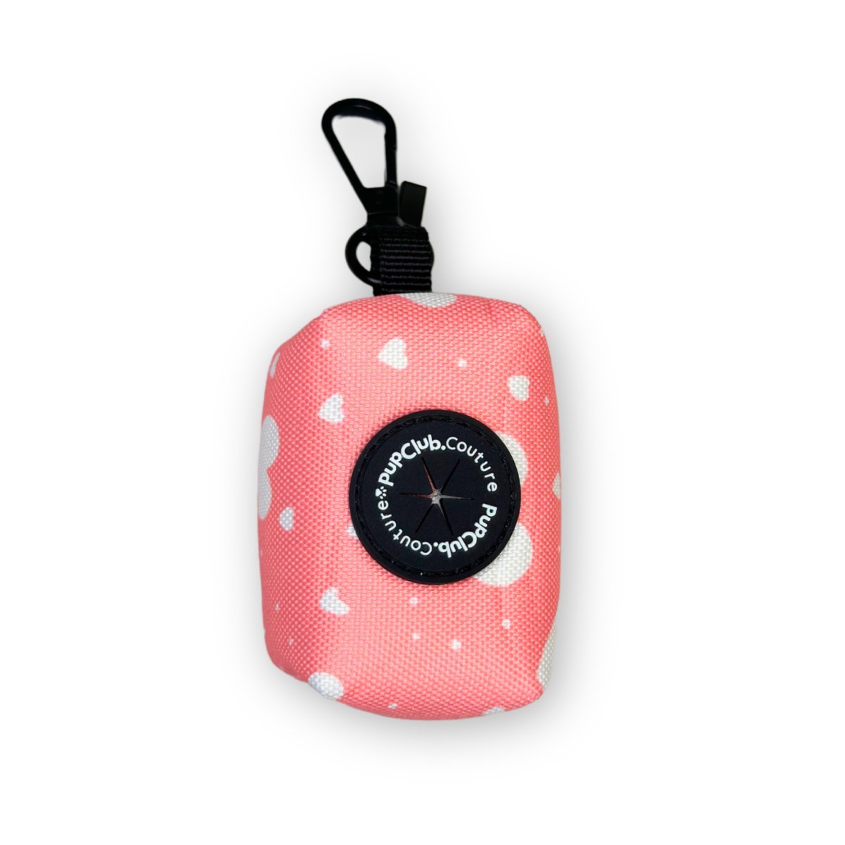 Peachy Hearts Poo Bag Holder