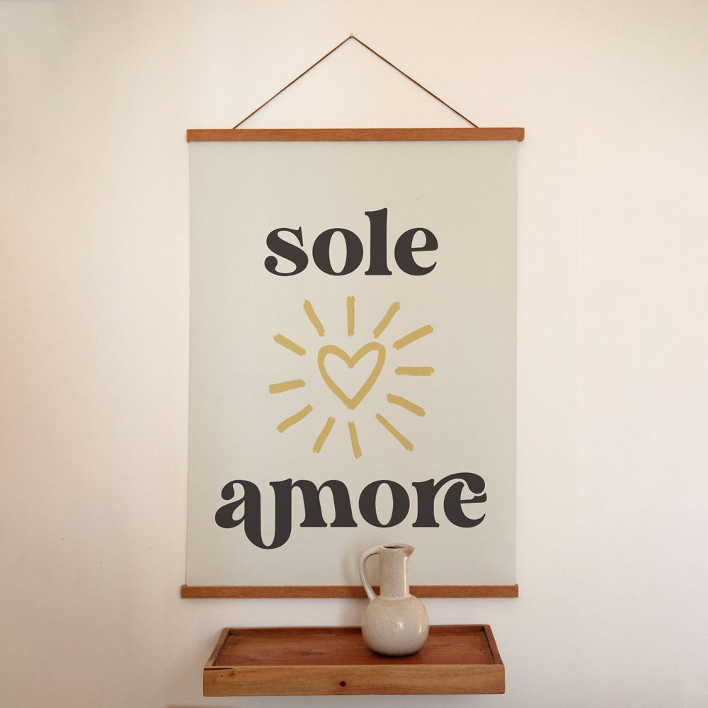 Poster 50x70 cm - Sole Amore