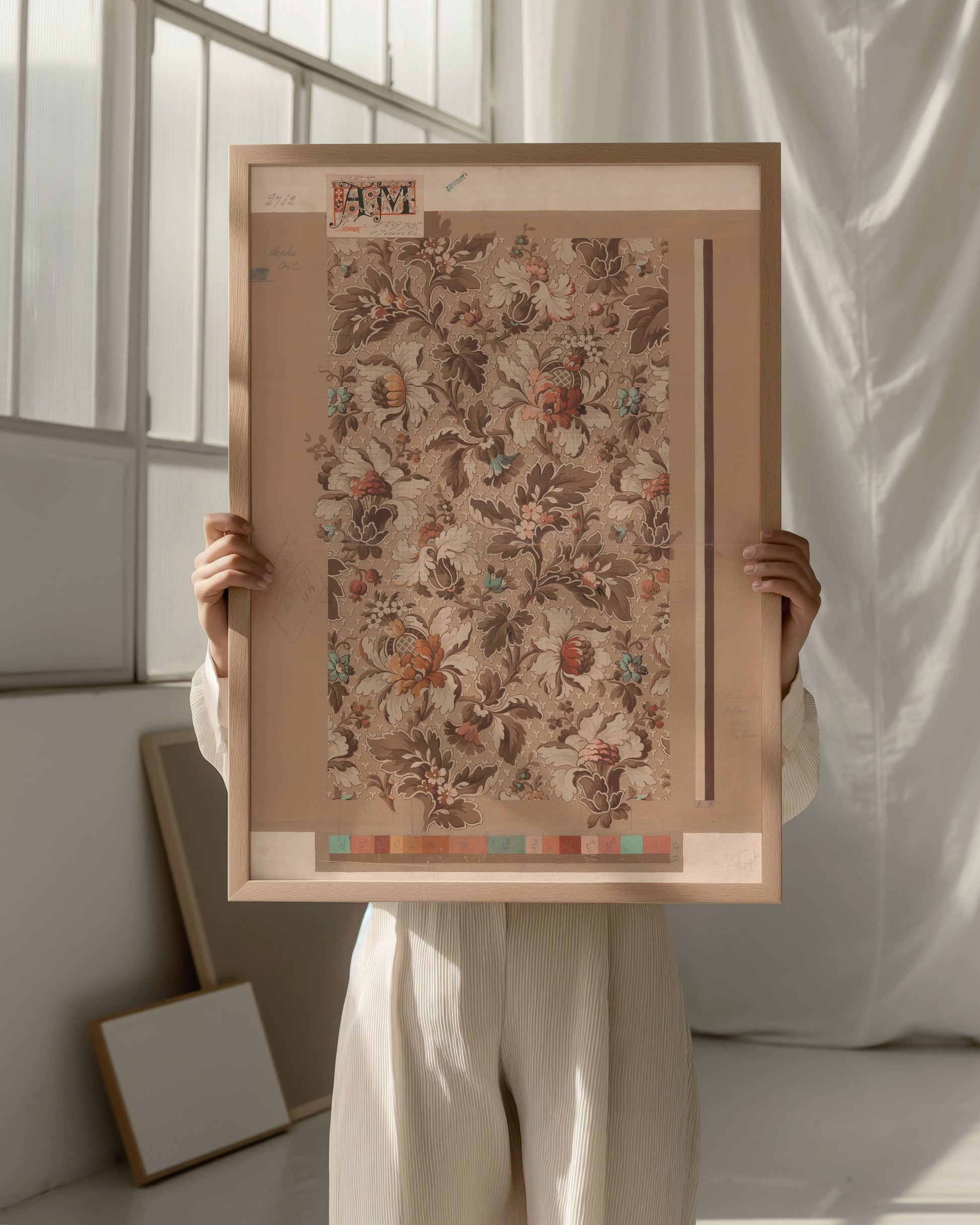 Powder Symphony Vintage Archive Poster Print