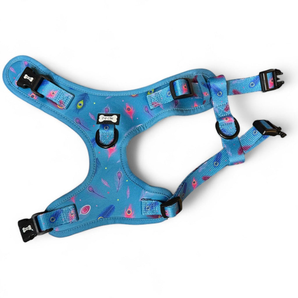 Power Peacock Step In Adjustable Small Dog Harness