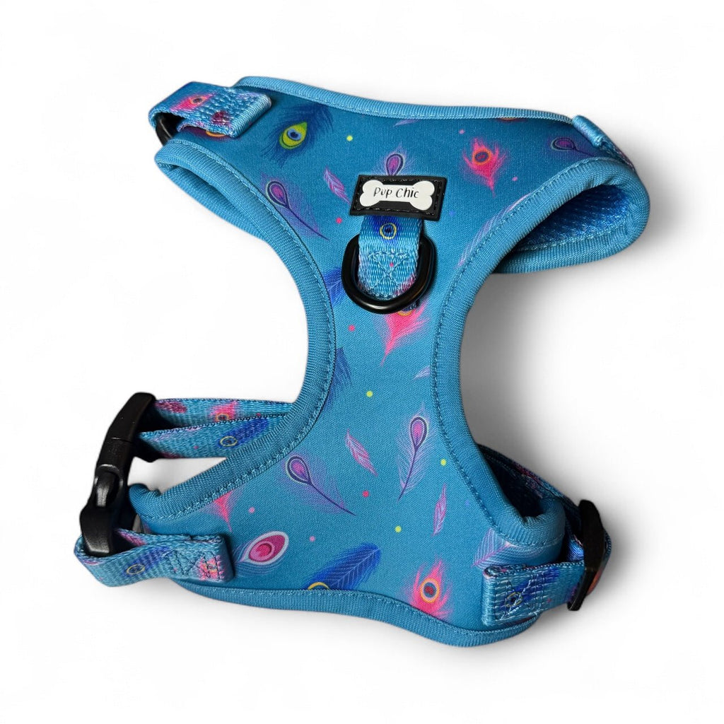 Power Peacock Step In Adjustable Small Dog Harness